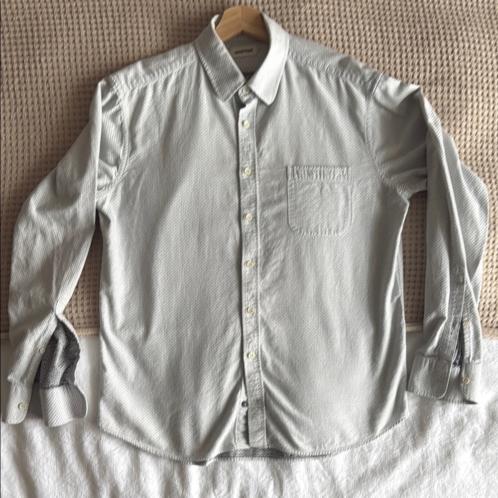 The California in Blue Jacquard Dot - XL 44